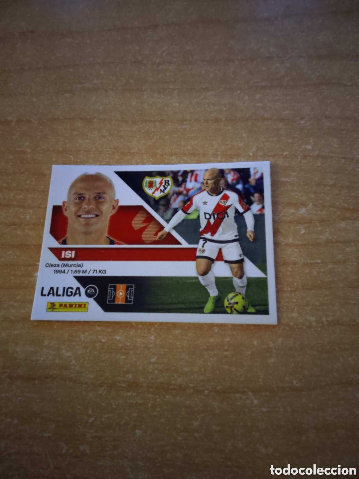 Cromos de f&uacute;tbol: 15 ISI RAYO VALLECANO LIGA ESTE 2026 2027