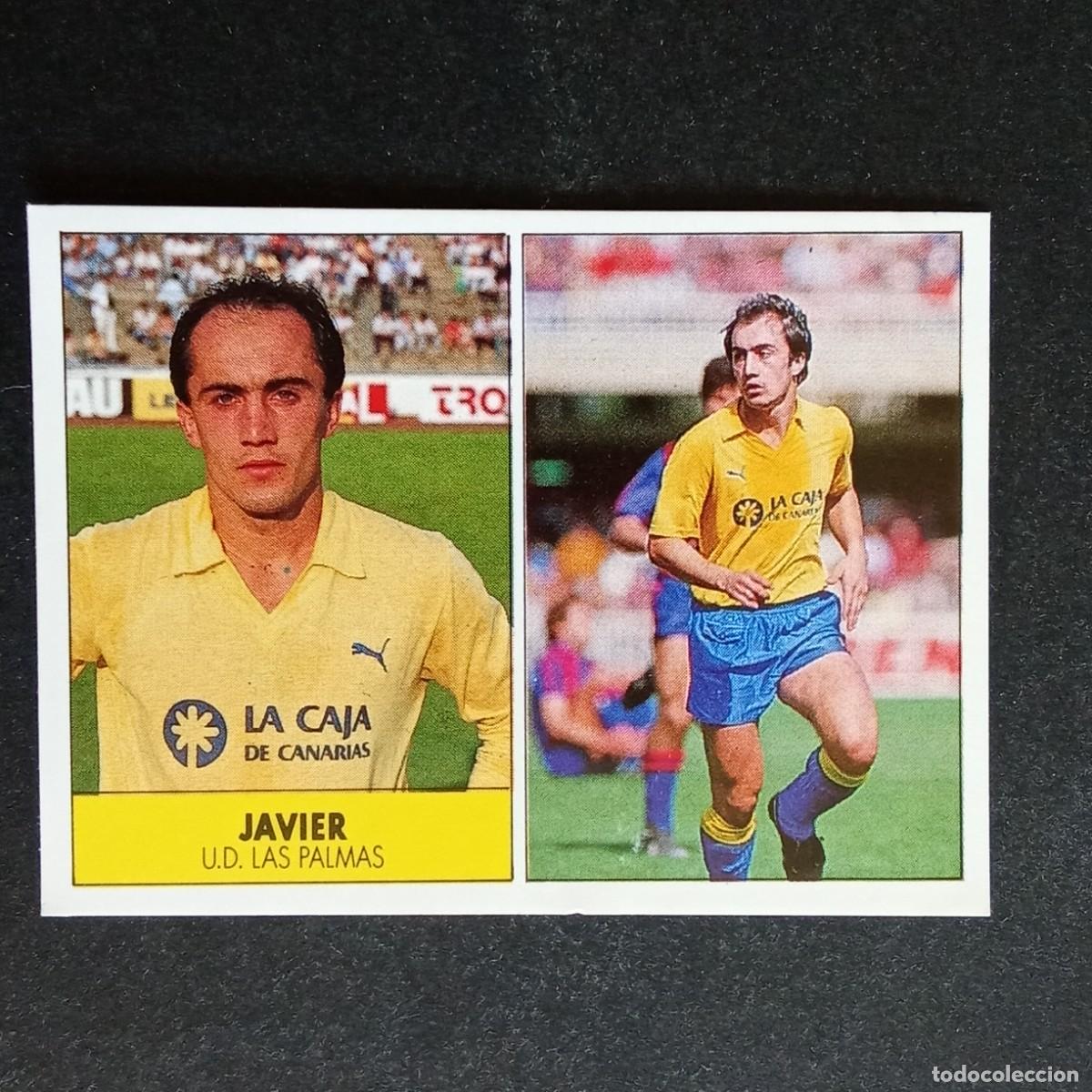Cromos de f&uacute;tbol: JAVIER LAS PALMAS CROMO EDITORIAL FESTIVAL 1987 1988 LIGA 87 88 NUNCA PEGADO