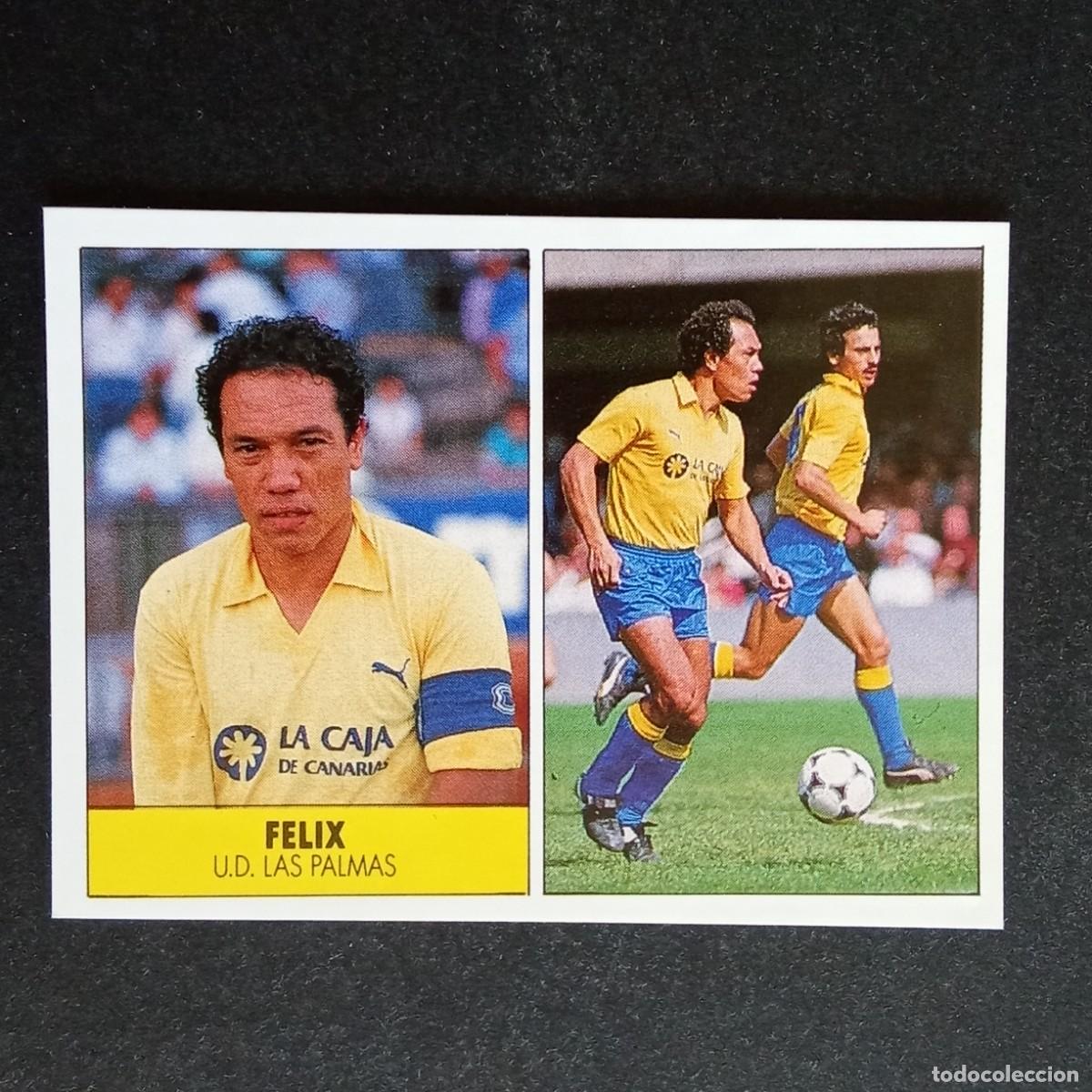 Cromos de f&uacute;tbol: FELIX LAS PALMAS CROMO EDITORIAL FESTIVAL 1987 1988 LIGA 87 88 NUNCA PEGADO