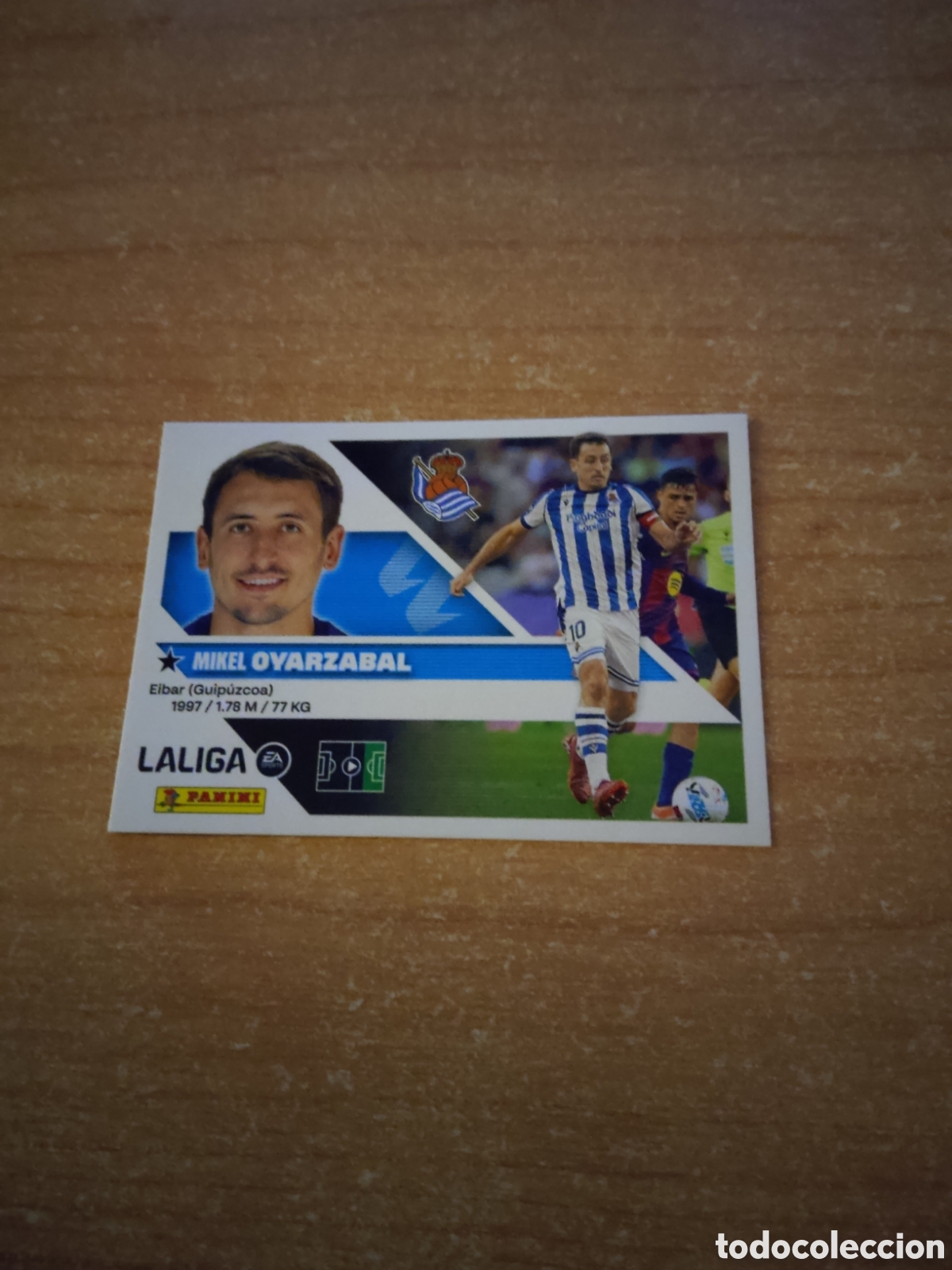 Cromos de f&uacute;tbol: 20 OYARZABAL REAL SOCIEDAD LIGA ESTE 2026 2027