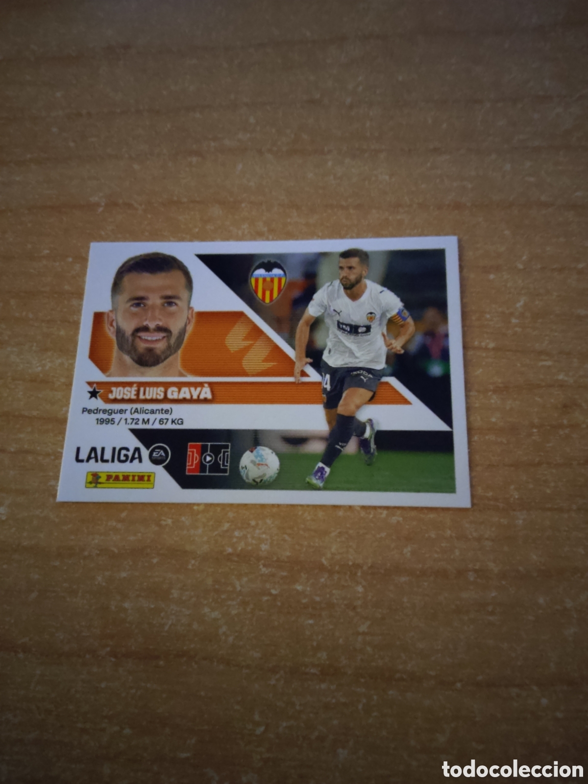 Cromos de f&uacute;tbol: 9 GAYA VALENCIA LIGA ESTE 2026 2027