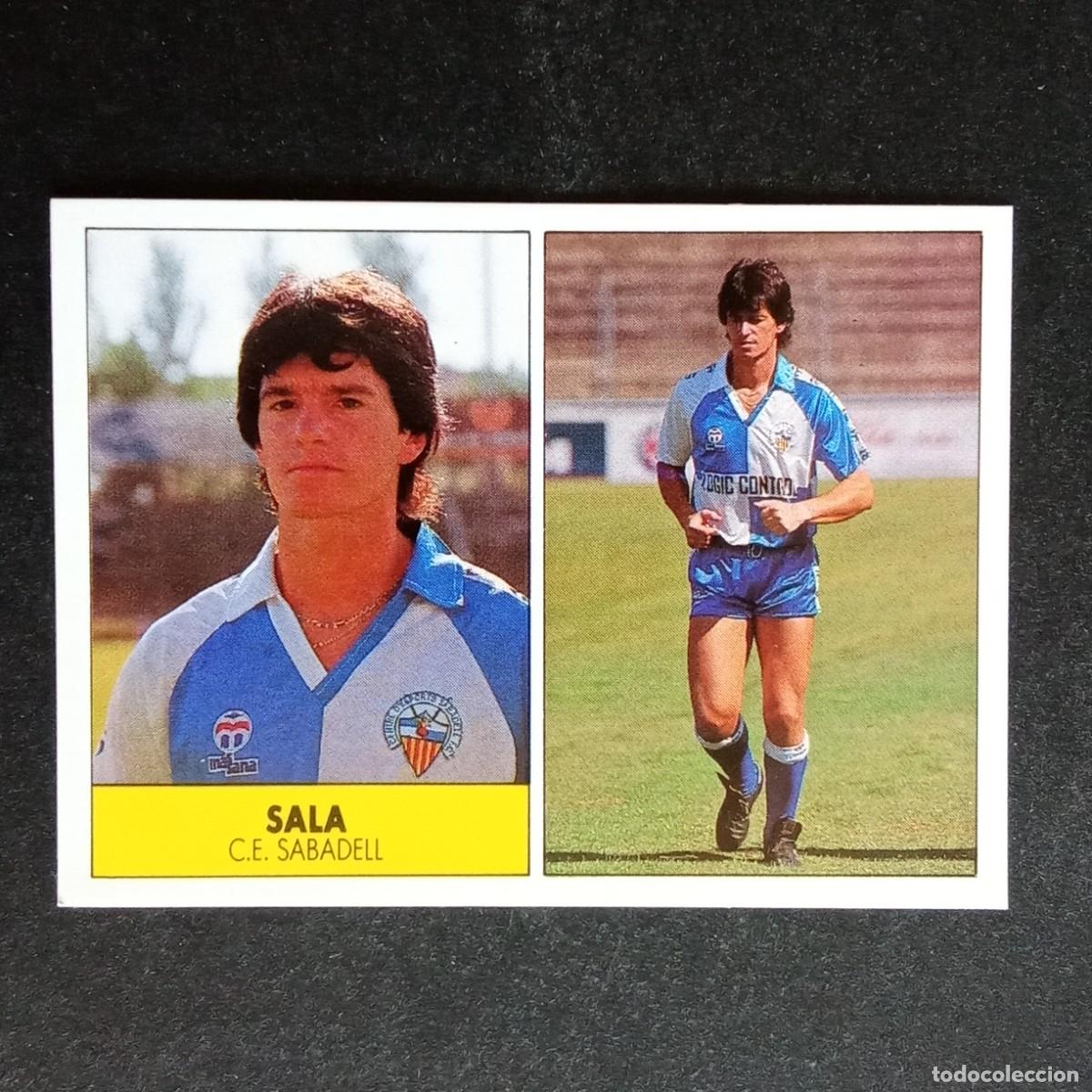Cromos de f&uacute;tbol: SALA SABADELL CROMO EDITORIAL FESTIVAL 1987 1988 LIGA 87 88 NUNCA PEGADO