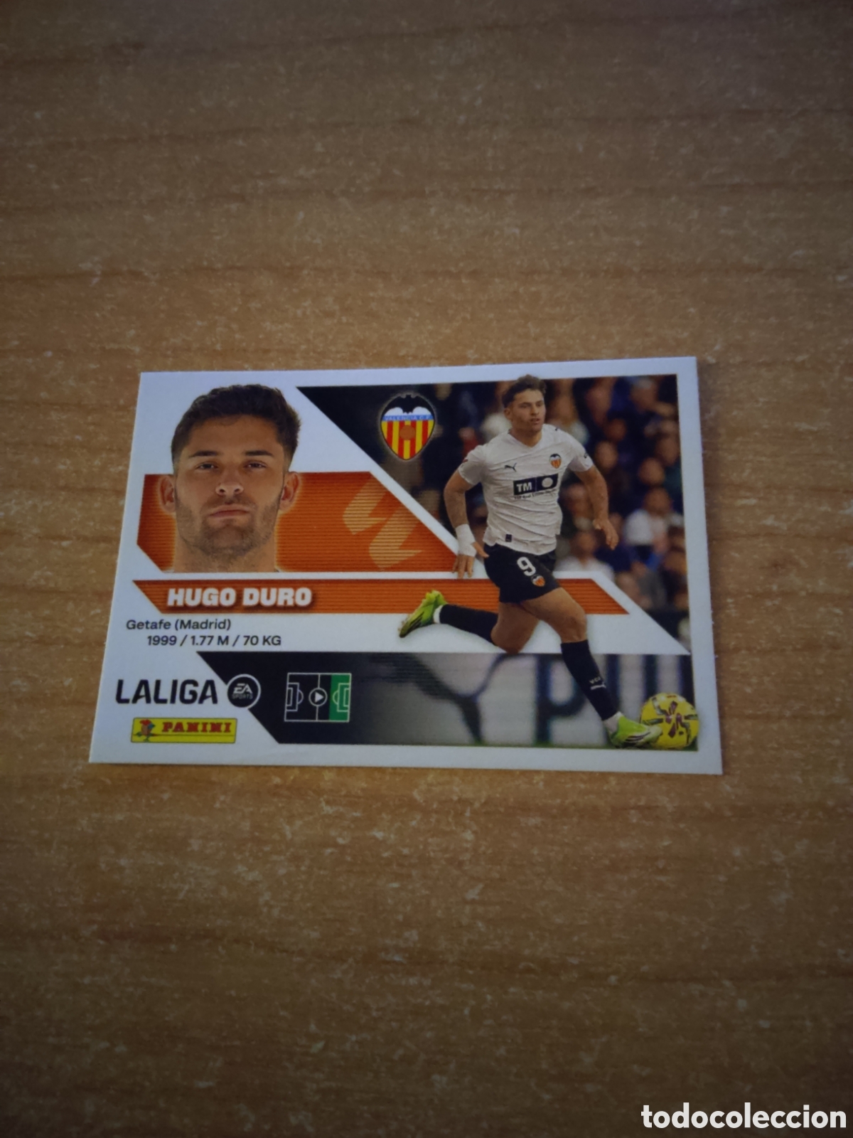 Cromos de f&uacute;tbol: 17 HUGO DURO VALENCIA LIGA ESTE 2026 2027