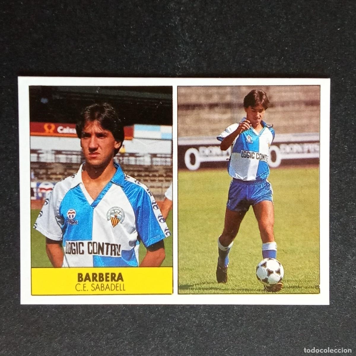 Cromos de f&uacute;tbol: BARBERA SABADELL CROMO EDITORIAL FESTIVAL 1987 1988 LIGA 87 88 NUNCA PEGADO