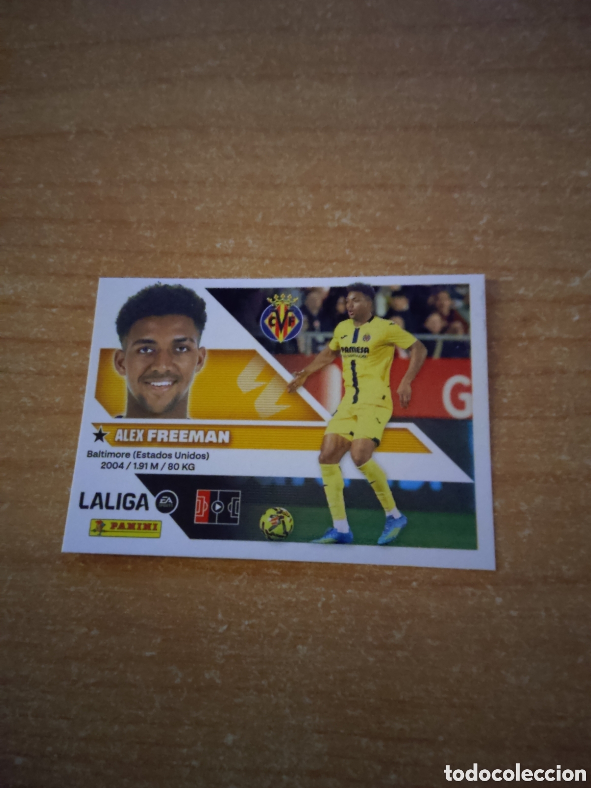 Cromos de f&uacute;tbol: 7 B FREEMAN VILLARREAL LIGA ESTE 2026 2027
