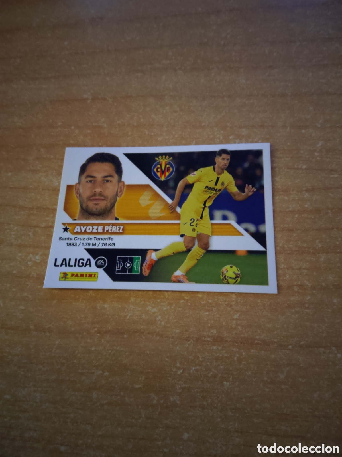 Cromos de f&uacute;tbol: 17 AYOZE VILLARREAL LIGA ESTE 2026 2027
