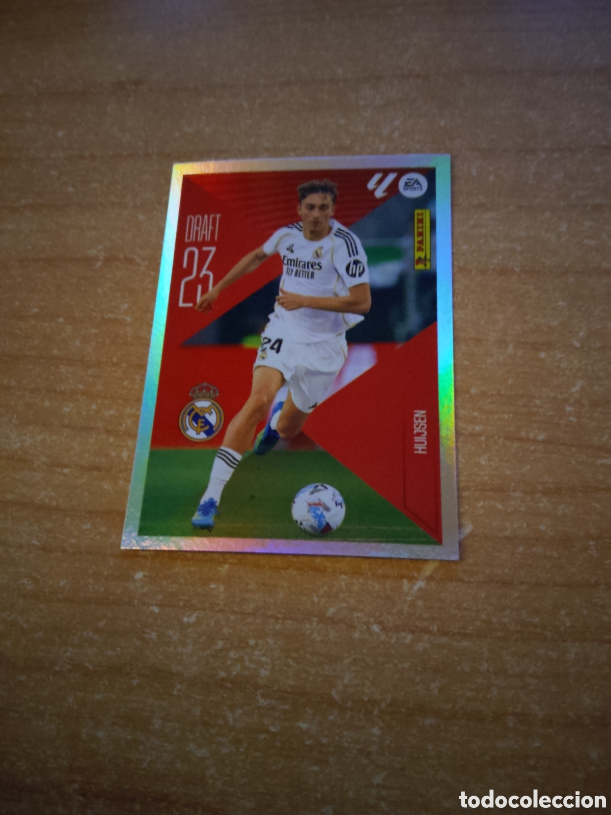 Cromos de f&uacute;tbol: 10 HUIJSEN DRAFT 23 REAL MADRID LIGA ESTE 2026 2027