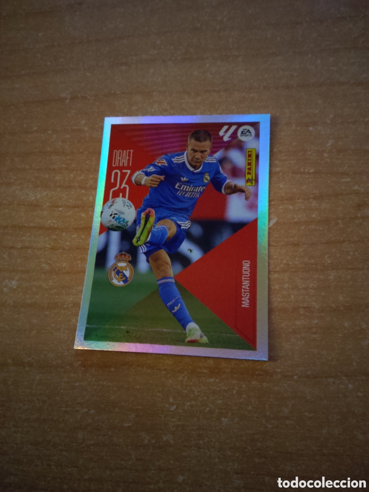 Cromos de f&uacute;tbol: 16 MASTANTUONO DRAFT 23 REAL MADRID LIGA ESTE 2026 2027
