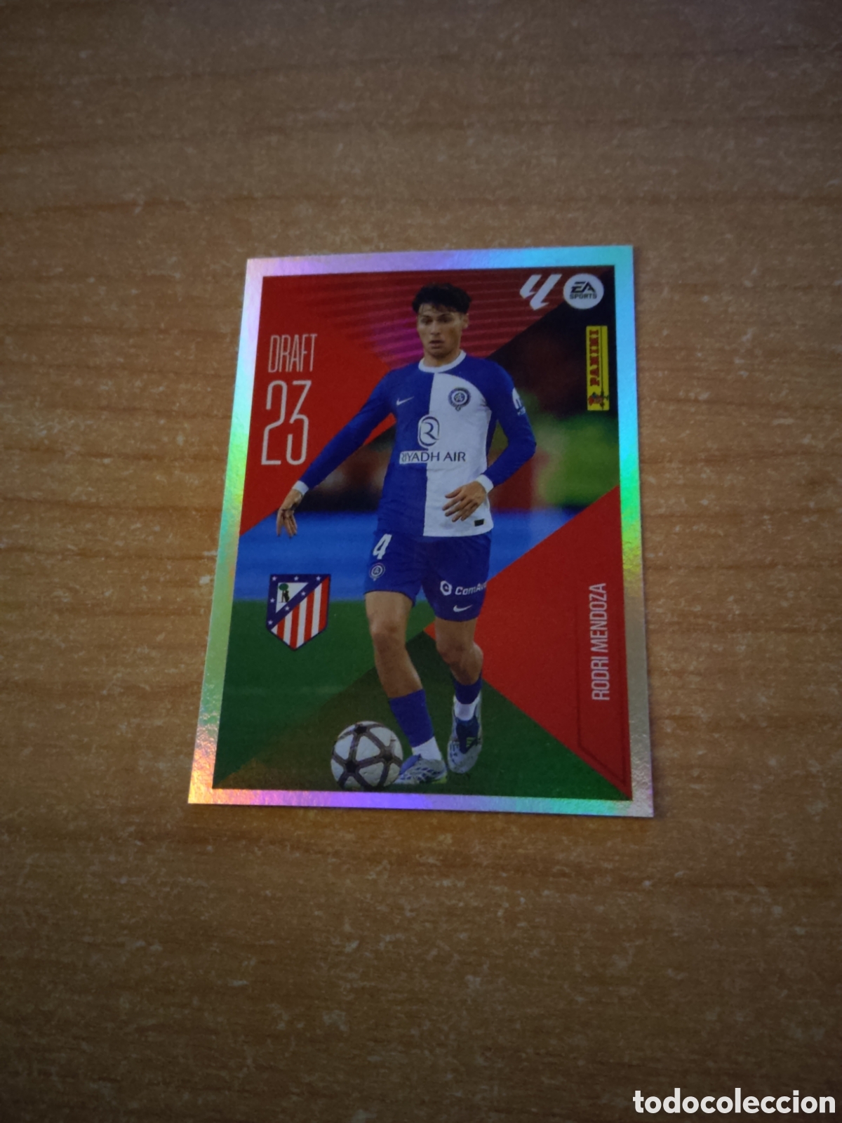 Cromos de f&uacute;tbol: 21 RODRI MENDOZA DRAFT 23 ATLETICO MADRID LIGA ESTE 2026 2027
