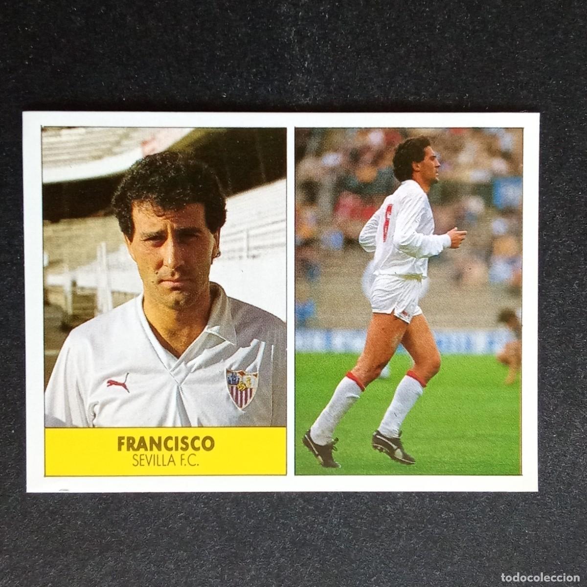 Cromos de f&uacute;tbol: FRANCISCO SEVILLA CROMO EDITORIAL FESTIVAL 1987 1988 LIGA 87 88 NUNCA PEGADO