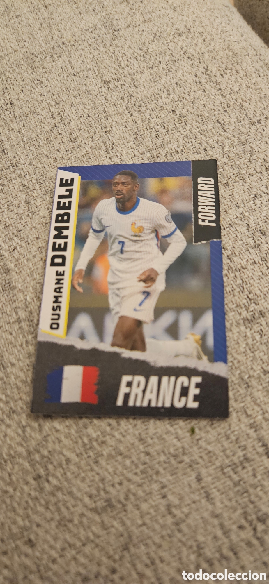 Cromos de f&uacute;tbol: Dembele Francia france mundial carta rara 2026 26 top players
