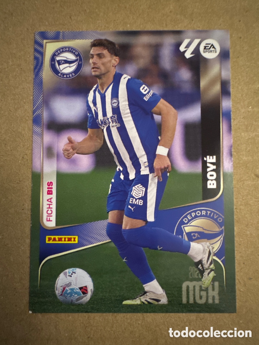 Cromos de f&uacute;tbol: # BIS 33 Boy&eacute; Alav&eacute;s Tercera 3 edici&oacute;n Megacracks 25 26 2025 2026 3&ordf;