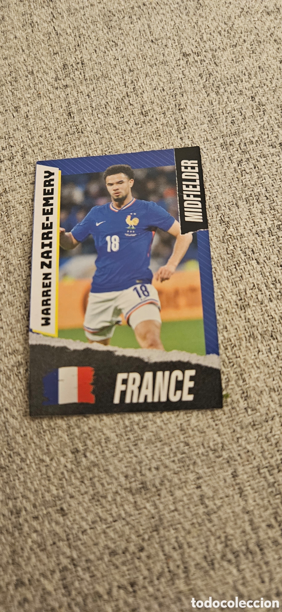 Cromos de f&uacute;tbol: Emery Francia mundial carta rara 2026 26 top players
