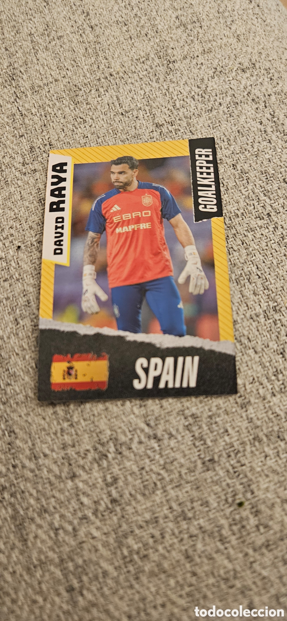 Cromos de f&uacute;tbol: Raya Espa&ntilde;a mundial carta rara 2026 26 top players