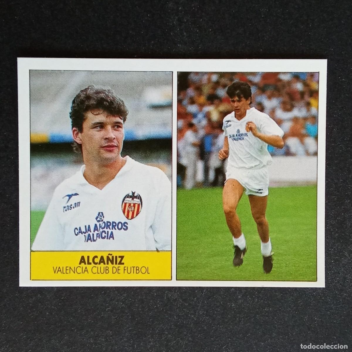 Cromos de f&uacute;tbol: ALCA&Ntilde;IZ VALENCIA CROMO EDITORIAL FESTIVAL 1987 1988 LIGA 87 88 NUNCA PEGADO