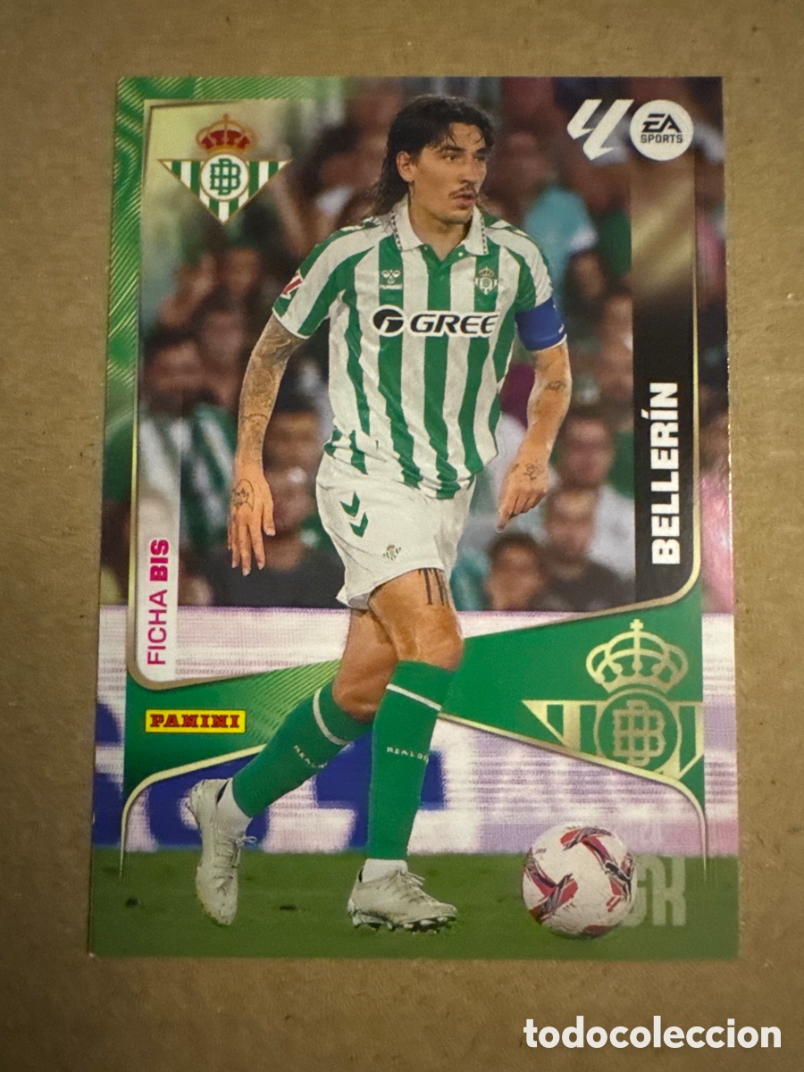 Cromos de f&uacute;tbol: # BIS 94 Bellerin Real Betis Tercera 3 edici&oacute;n Megacracks 25 26 2025 2026 3&ordf;