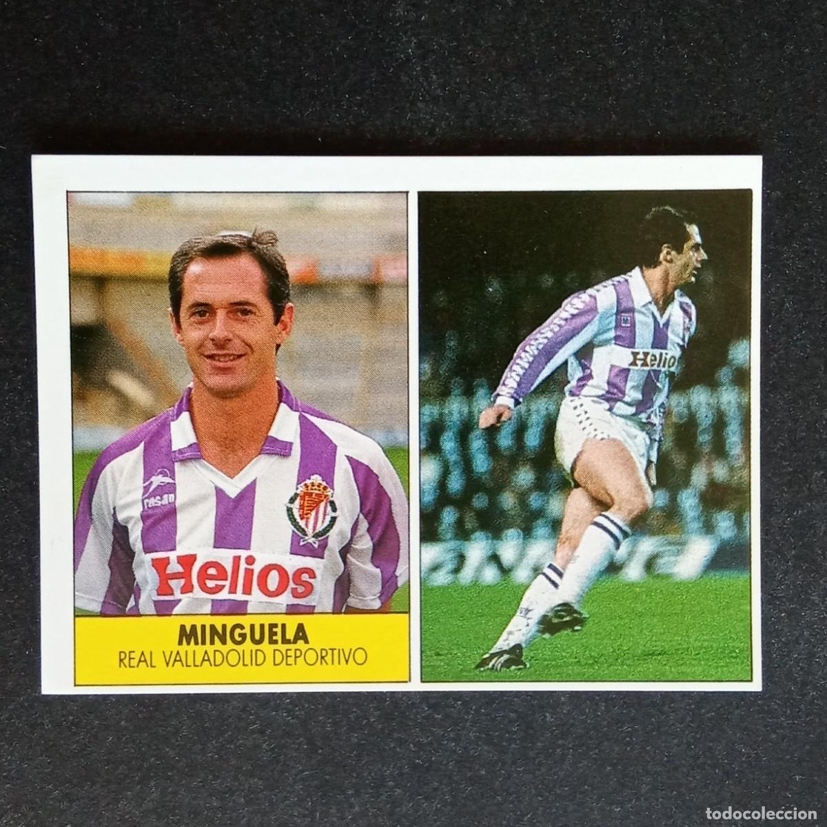 Cromos de f&uacute;tbol: MINGUELA VALLADOLID CROMO EDITORIAL FESTIVAL 1987 1988 LIGA 87 88 NUNCA PEGADO