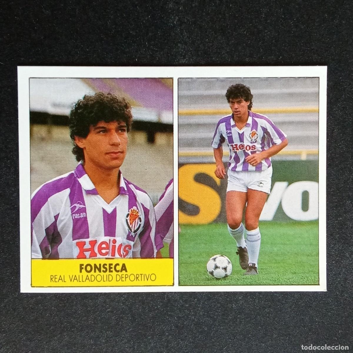 Cromos de f&uacute;tbol: FONSECA VALLADOLID CROMO EDITORIAL FESTIVAL 1987 1988 LIGA 87 88 NUNCA PEGADO