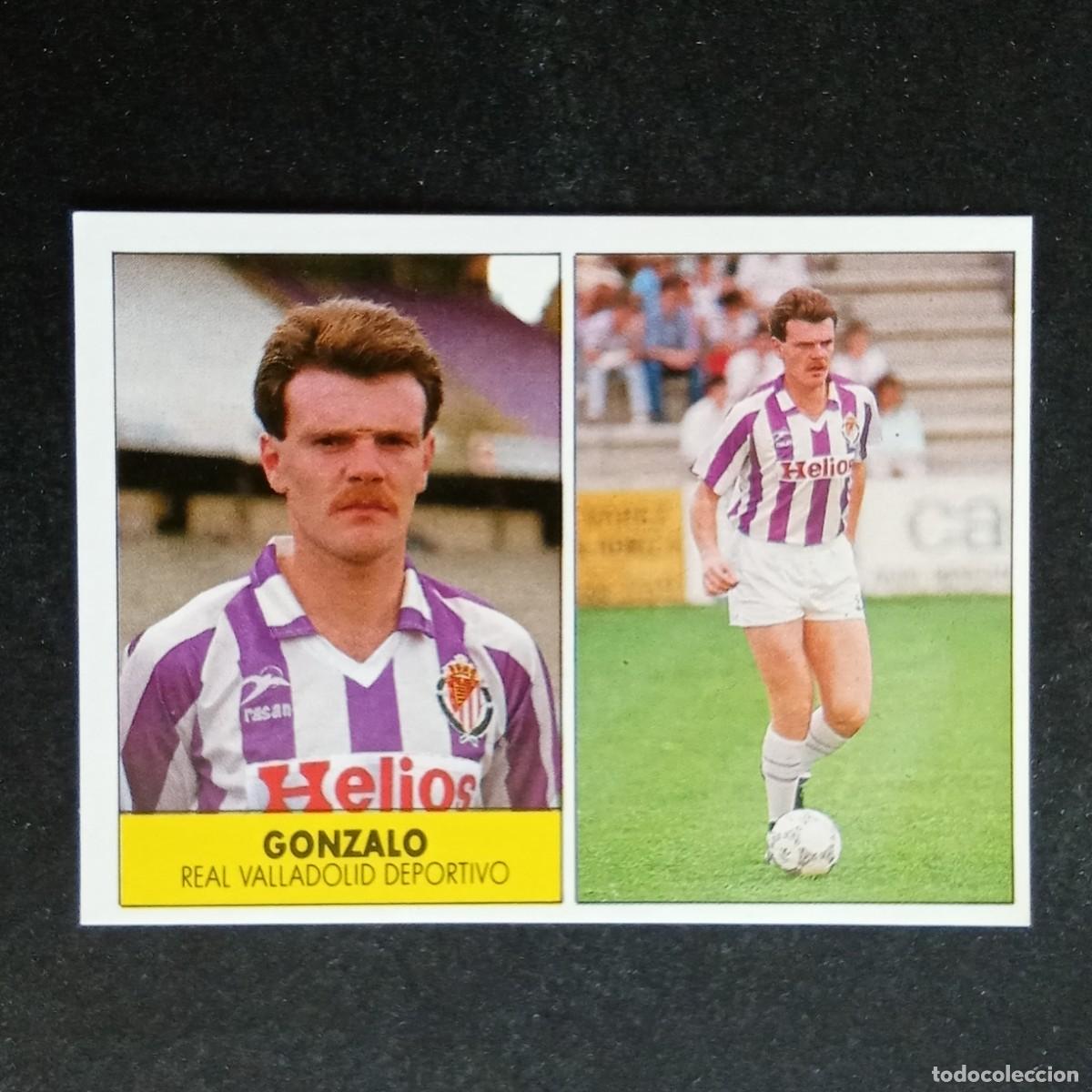Cromos de f&uacute;tbol: GONZALO VALLADOLID CROMO EDITORIAL FESTIVAL 1987 1988 LIGA 87 88 NUNCA PEGADO