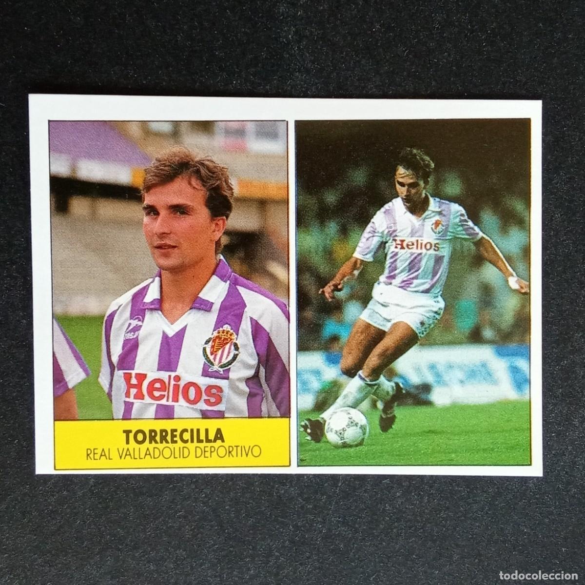 Cromos de f&uacute;tbol: TORRECILLA VALLADOLID CROMO EDITORIAL FESTIVAL 1987 1988 LIGA 87 88 NUNCA PEGADO
