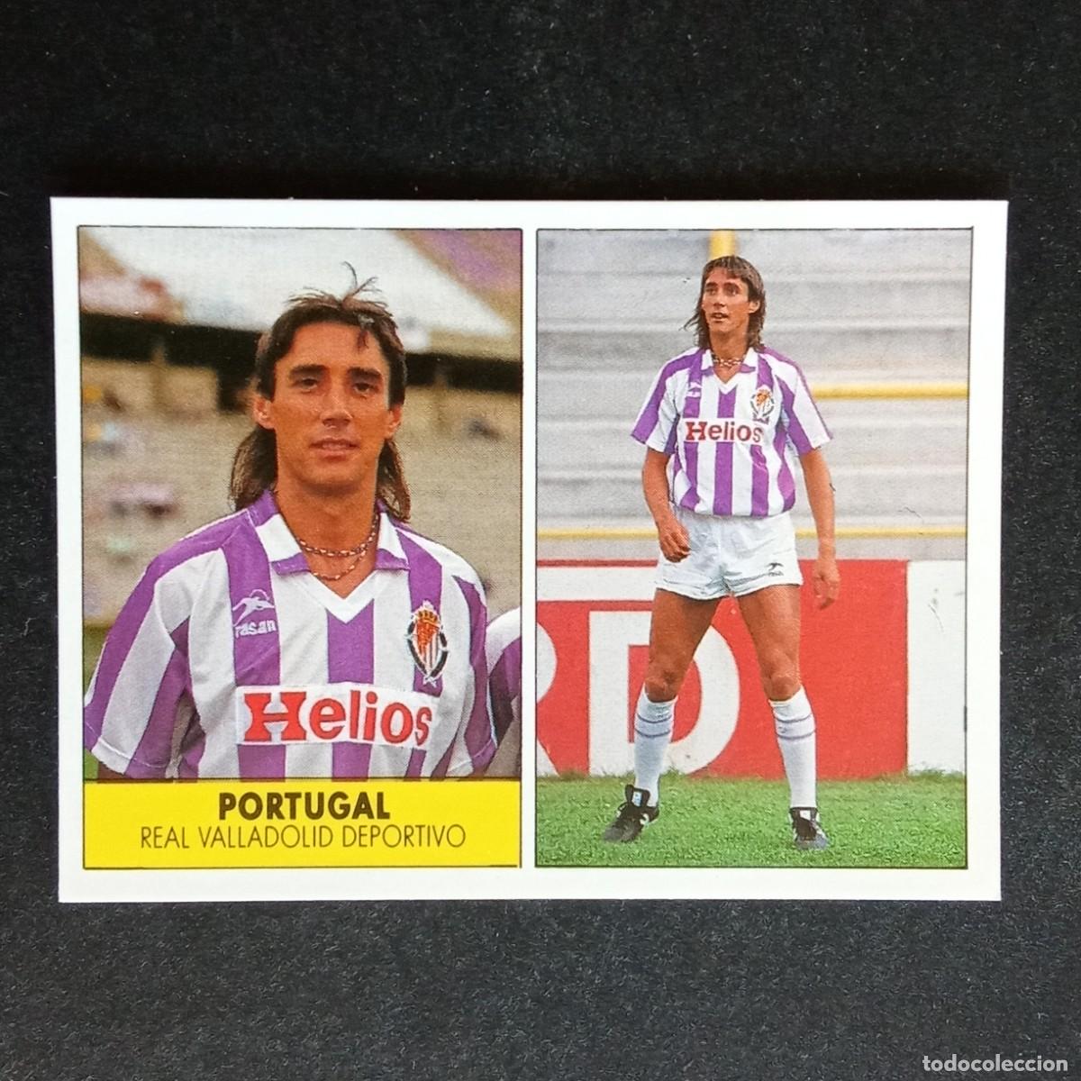Cromos de f&uacute;tbol: PORTUGAL VALLADOLID CROMO EDITORIAL FESTIVAL 1987 1988 LIGA 87 88 NUNCA PEGADO