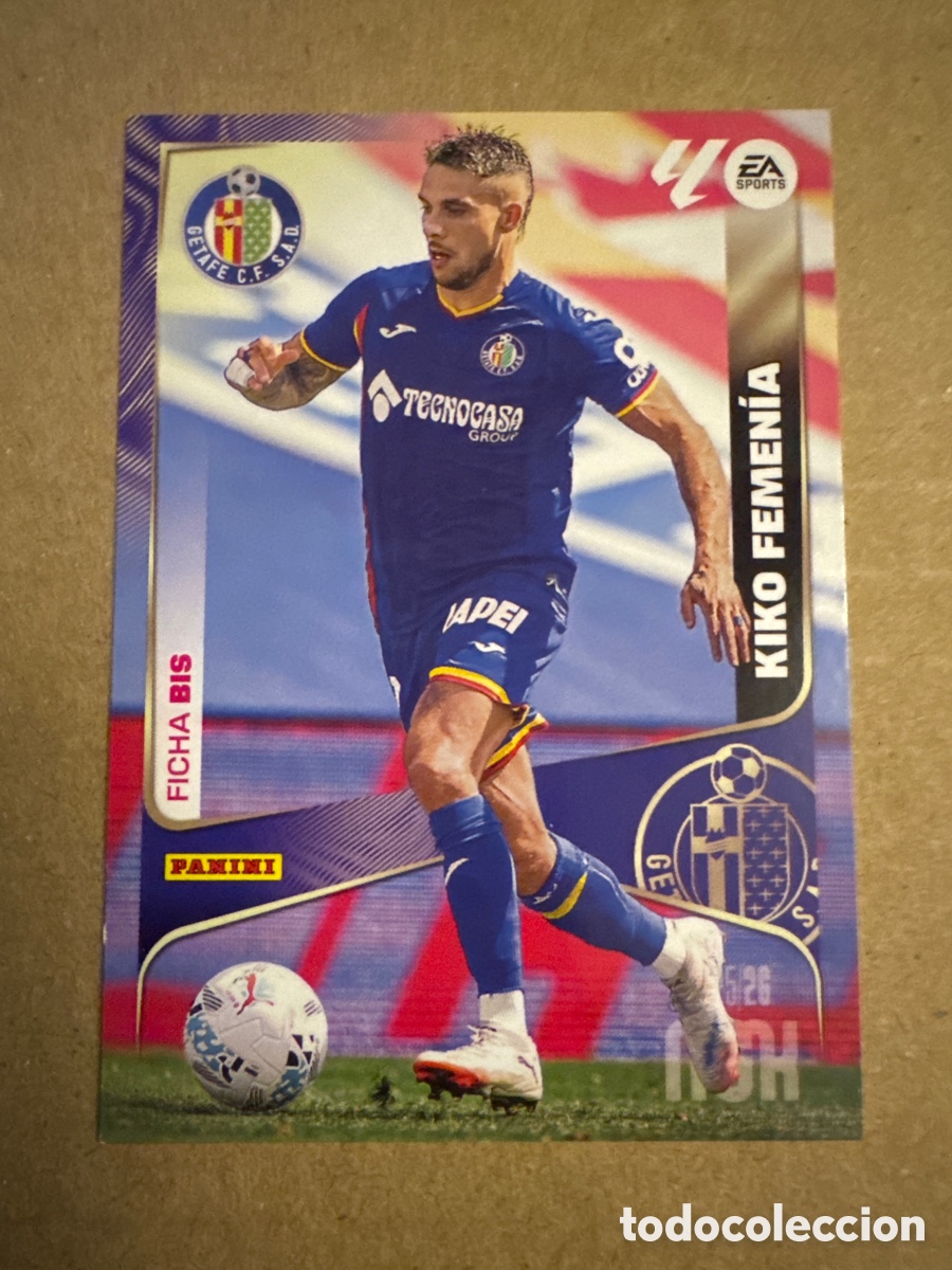 Cromos de f&uacute;tbol: # BIS 166 Kiko Femen&iacute;a Getafe Tercera 3 edici&oacute;n Megacracks 25 26 2025 2026 3&ordf;