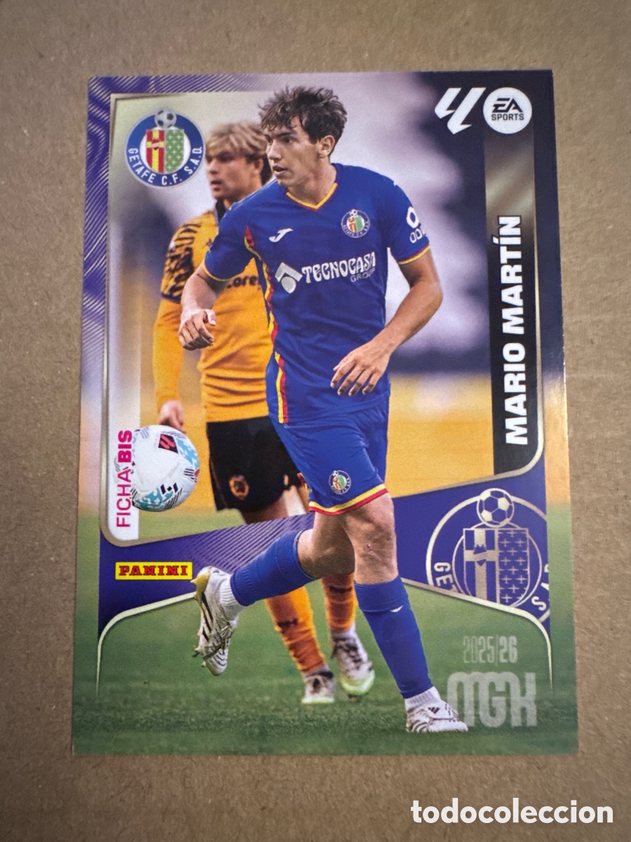 Cromos de f&uacute;tbol: # BIS 175 Mario Martin Getafe Tercera 3 edici&oacute;n Megacracks 25 26 2025 2026 3&ordf;