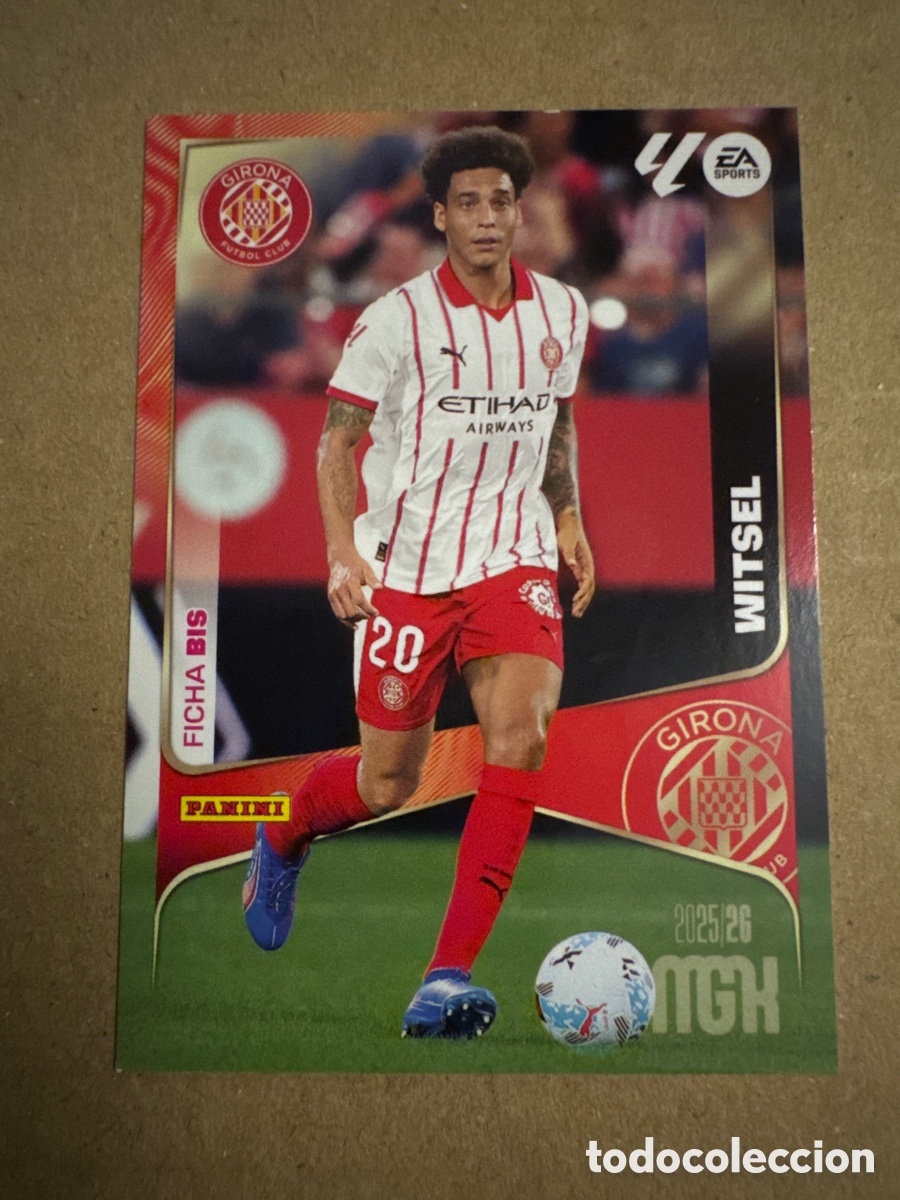 Cromos de f&uacute;tbol: # BIS 192 Witsel Girona Tercera 3 edici&oacute;n Megacracks 25 26 2025 2026 3&ordf;