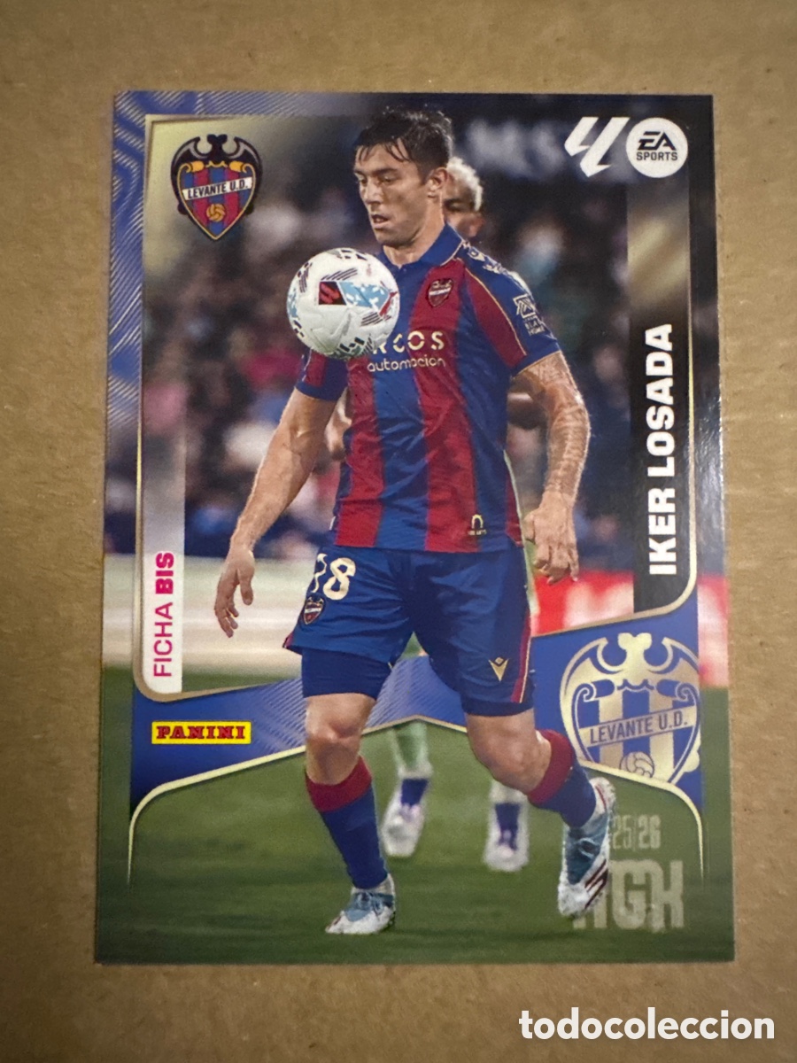 Cromos de f&uacute;tbol: # BIS 209 Iker Losada Levante Tercera 3 edici&oacute;n Megacracks 25 26 2025 2026 3&ordf;