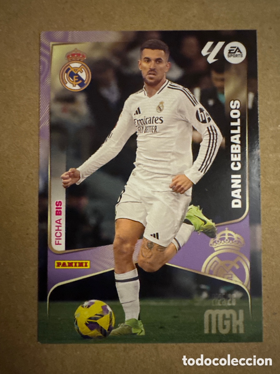 Cromos de f&uacute;tbol: # BIS 227 Dani Ceballos Real Madrid Tercera 3 edici&oacute;n Megacracks 25 26 2025 2026 3&ordf;