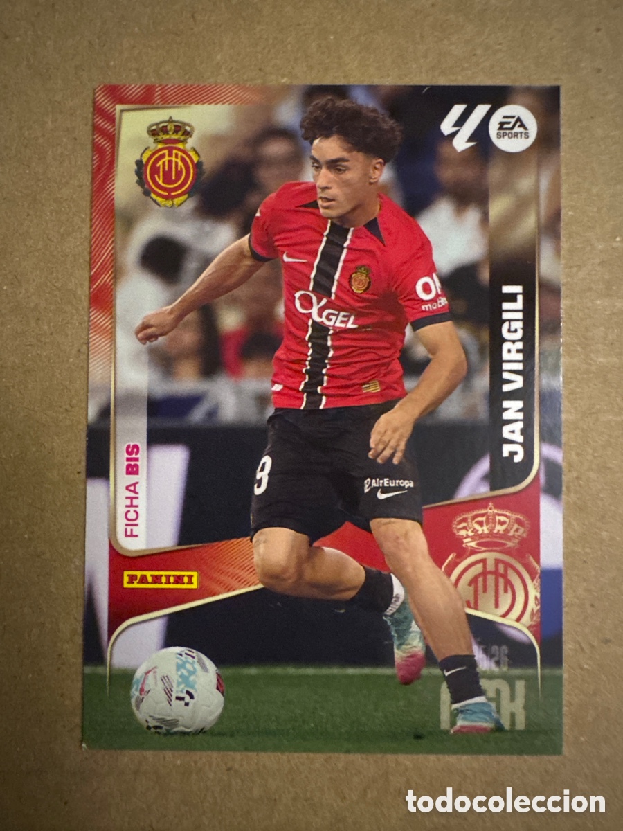 Cromos de f&uacute;tbol: # BIS 252 Jan Virgili Mallorca Tercera 3 edici&oacute;n Megacracks 25 26 2025 2026 3&ordf;