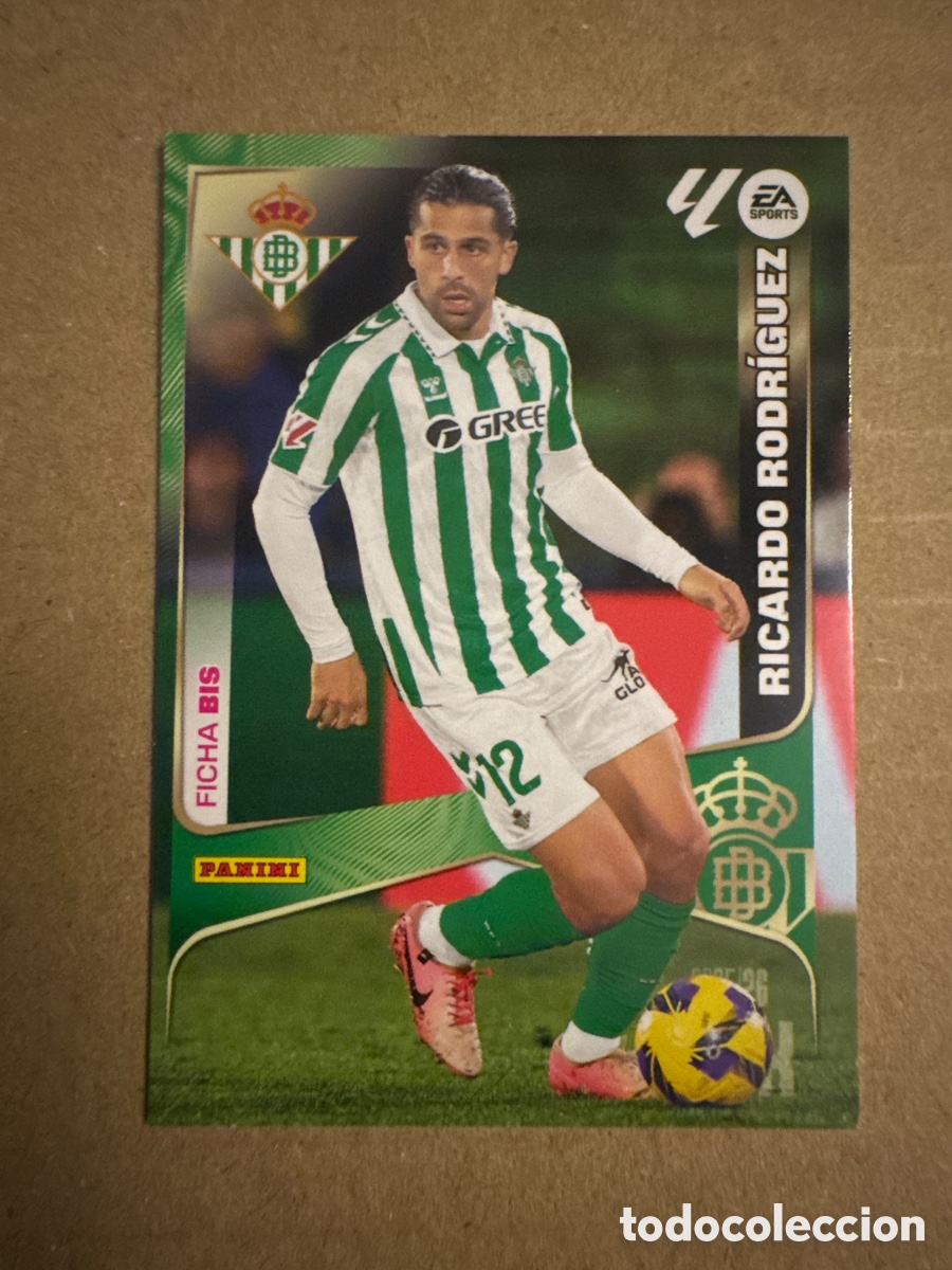 Cromos de f&uacute;tbol: # BIS 97 Ricardo Rodr&iacute;guez Real Betis Megacracks 25 26 2025 2026 Last Moment