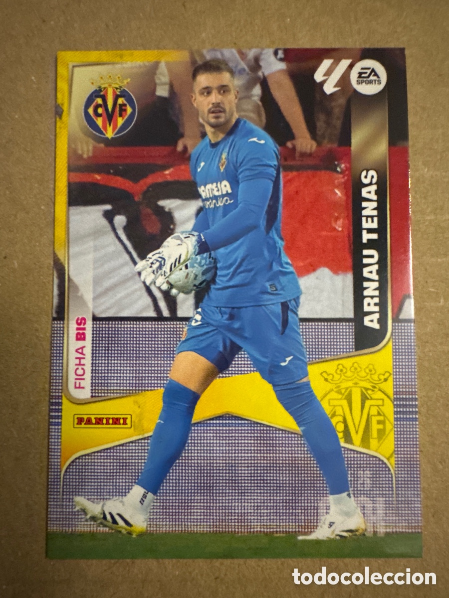 Cromos de f&uacute;tbol: # BIS 363 Arnau Tenas Villarreal Megacracks 25 26 2025 2026 Last Moment