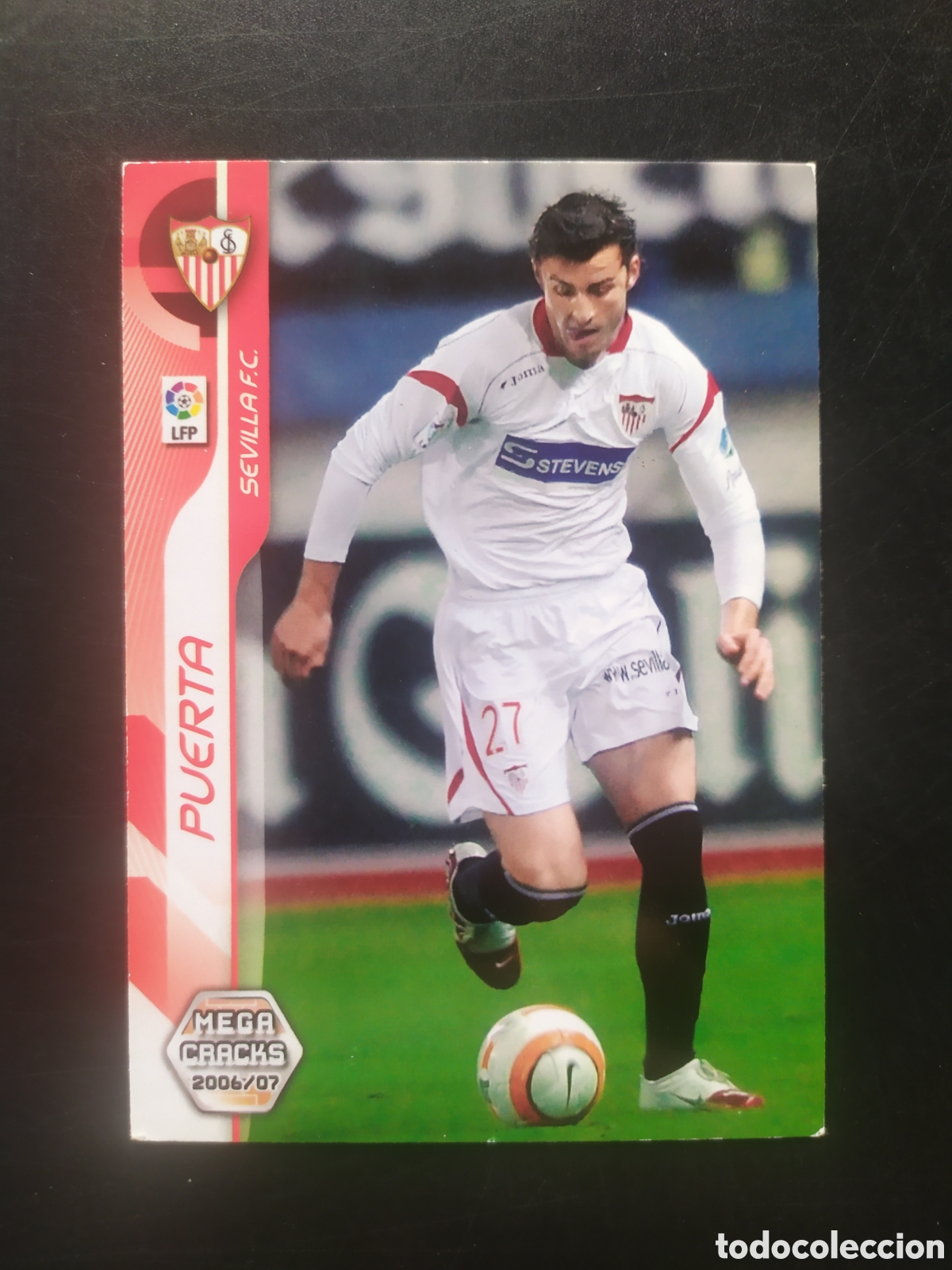 Cromos de f&uacute;tbol: Megacracks 2006 2007 06 07 panini Puerta n&deg; 282 Sevilla