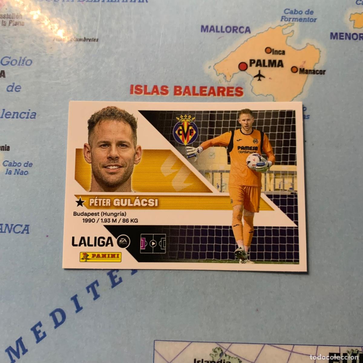 Cromos de f&uacute;tbol: Gul&aacute;csi Coloca n&uacute;mero 4 Bis Del Villarreal cromo de la liga este 26-27 2026-2027