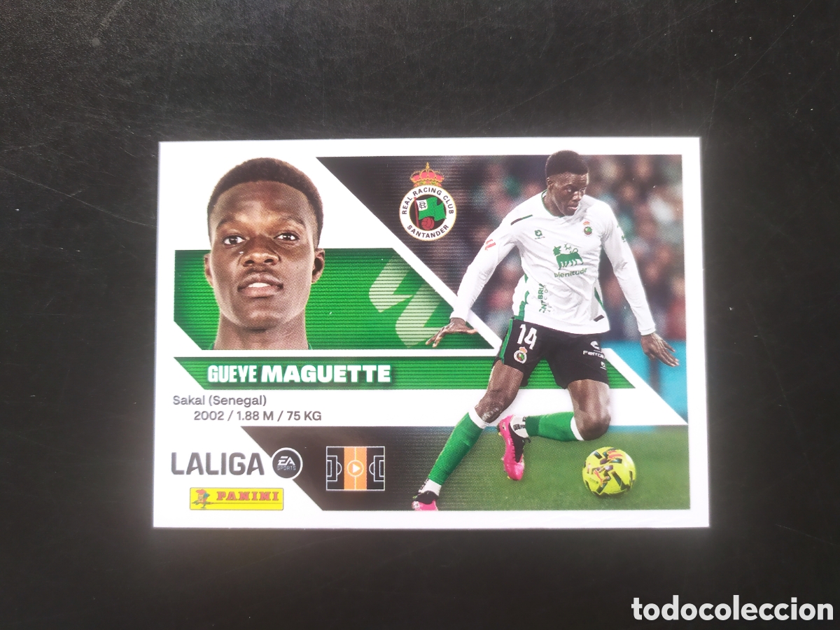 Cromos de f&uacute;tbol: Liga este 2026 2027 26 27 panini Maguette n&deg; 11 Racing Santander