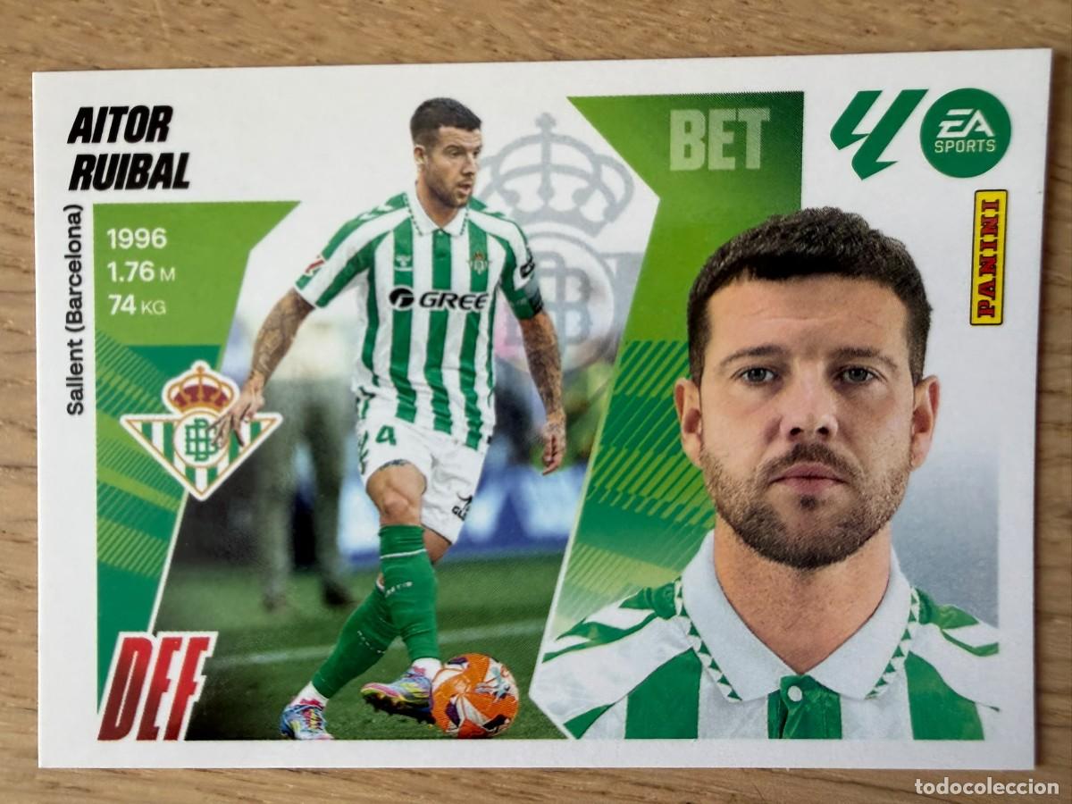 Cromos de f&uacute;tbol: 5A 5 A AITOR RUIBAL REAL BETIS 25 26 2025 2026 LIGA EA SPORTS COLECCIONES ESTE SIN PEGAR STICKER