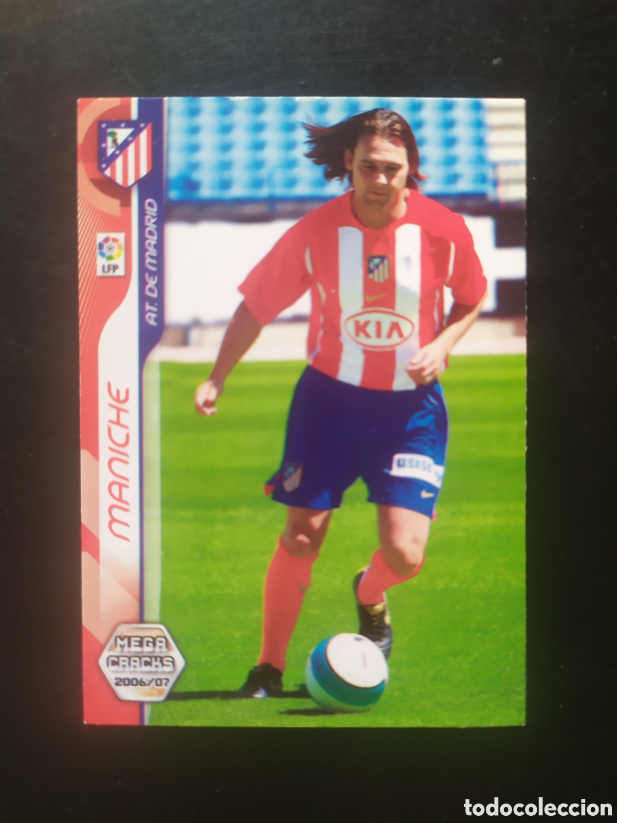 Cromos de f&uacute;tbol: Megacracks 2006 2007 06 07 panini Maniche fichaje n&deg; 35 bis Atl&eacute;tico Madrid