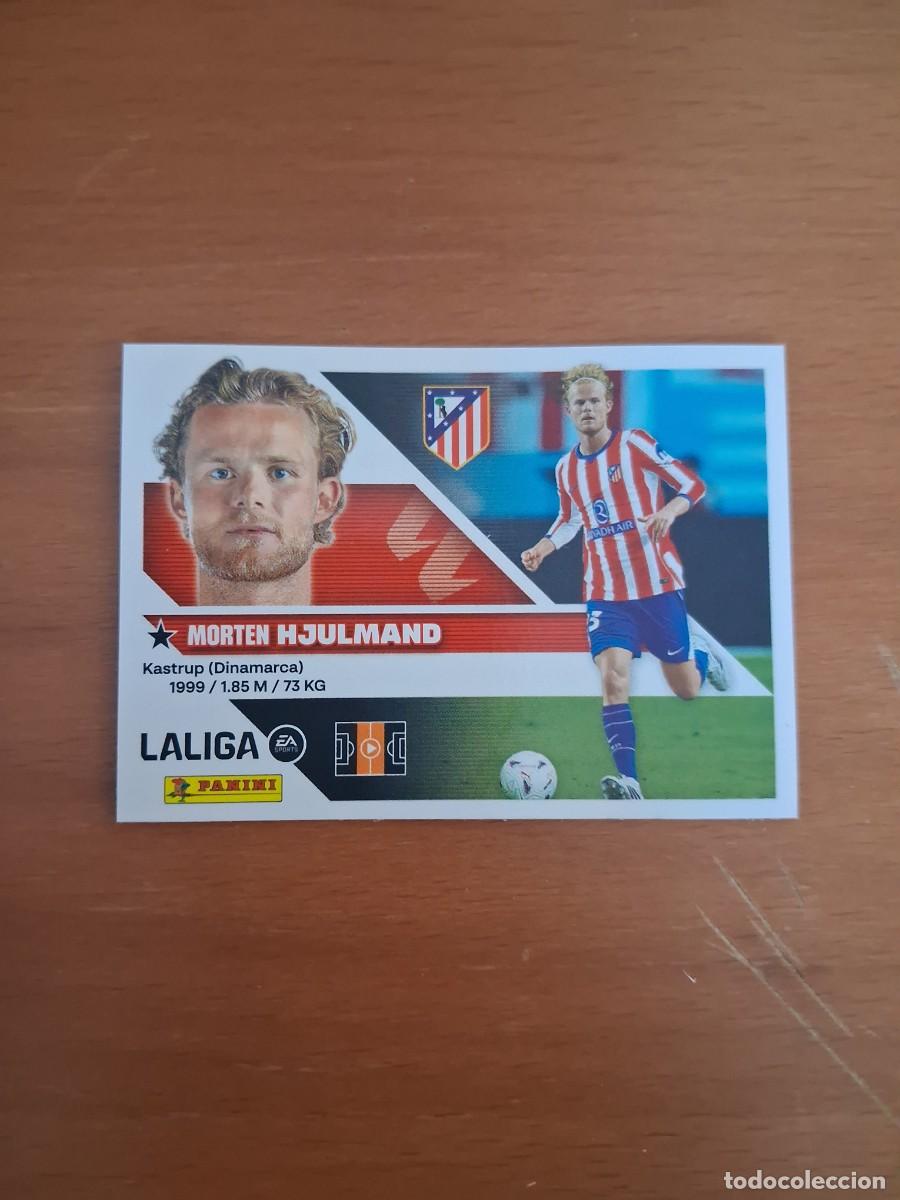 Cromos de f&uacute;tbol: Ediciones Este 2026 2027 26 27 Ultimos Fichajes Atletico de Madrid 5 Hjulmand