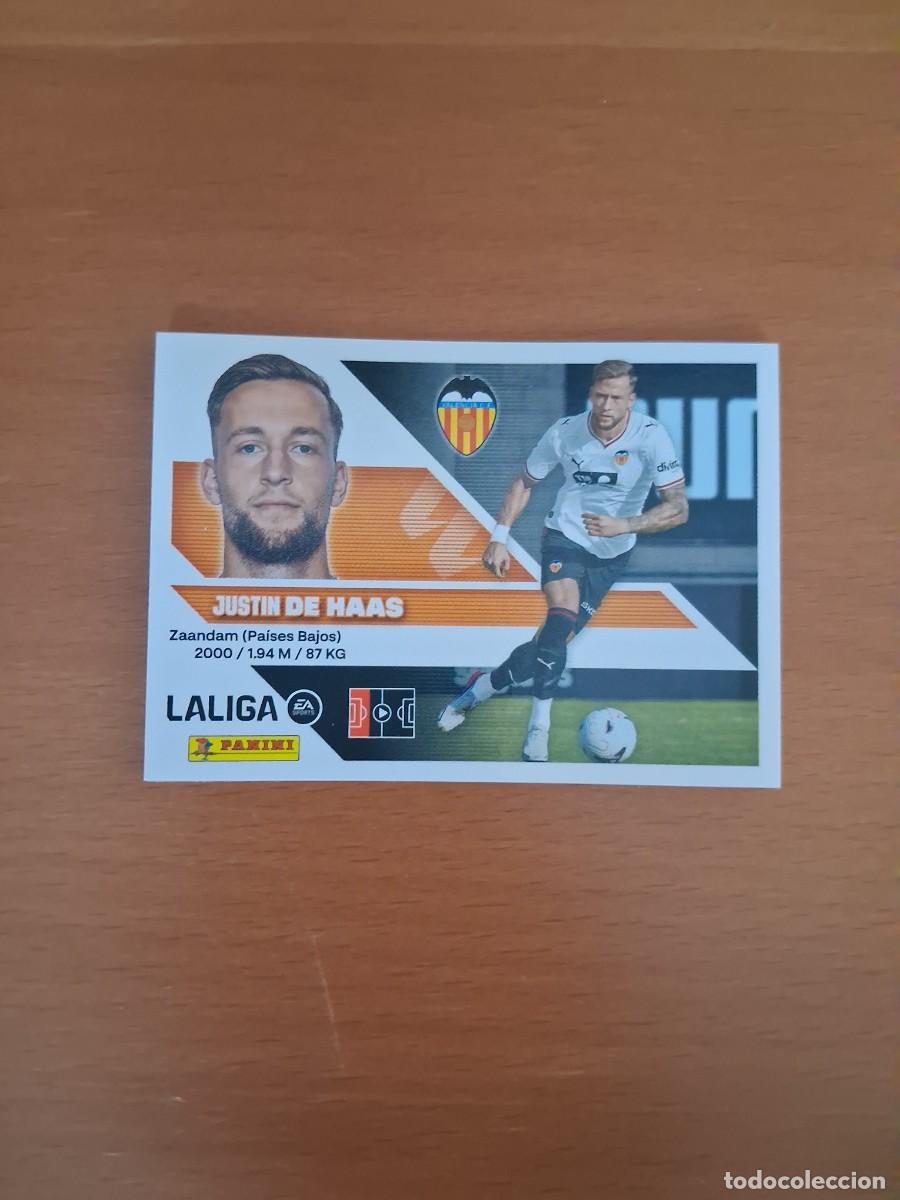 Cromos de f&uacute;tbol: Ediciones Este 2026 2027 26 27 Ultimos Fichajes Valencia CF 9 De Haas