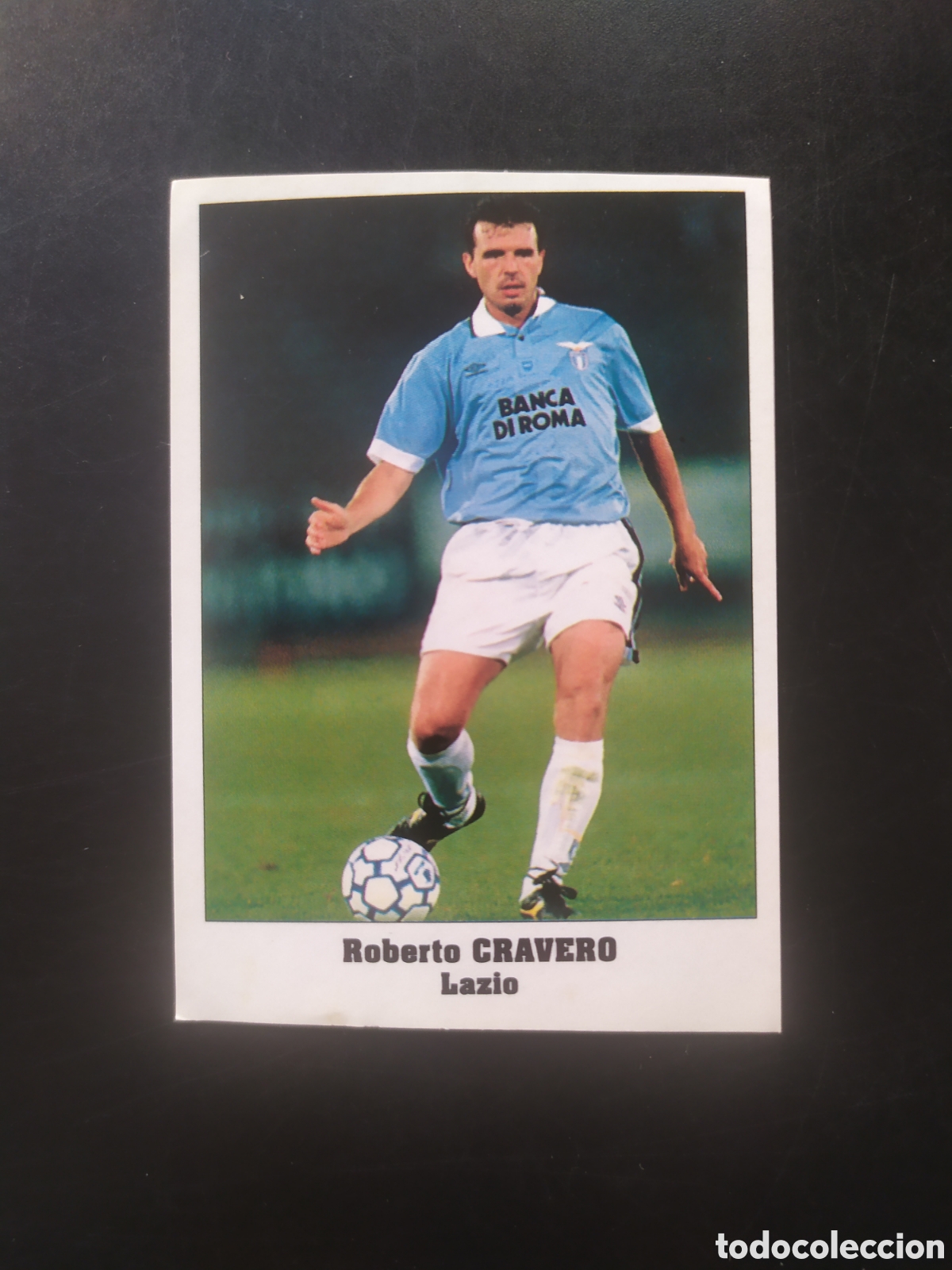 Cromos de f&uacute;tbol: Eurocups stars parade 94-95 Italy Cravero n&deg; 169 Lazio sin pegar
