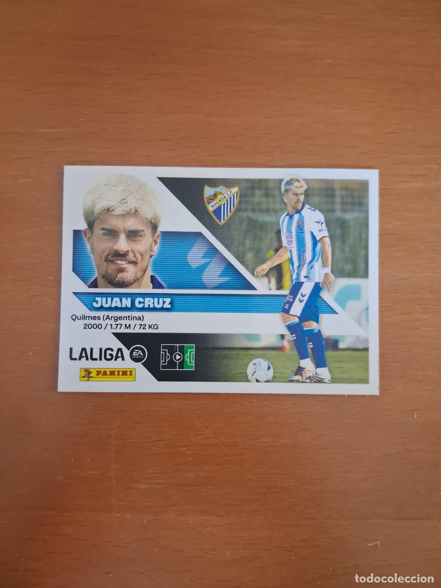 Cromos de f&uacute;tbol: Ediciones Este 2026 2027 26 27 Ultimos Fichajes Malaga CF 11 Juan Cruz