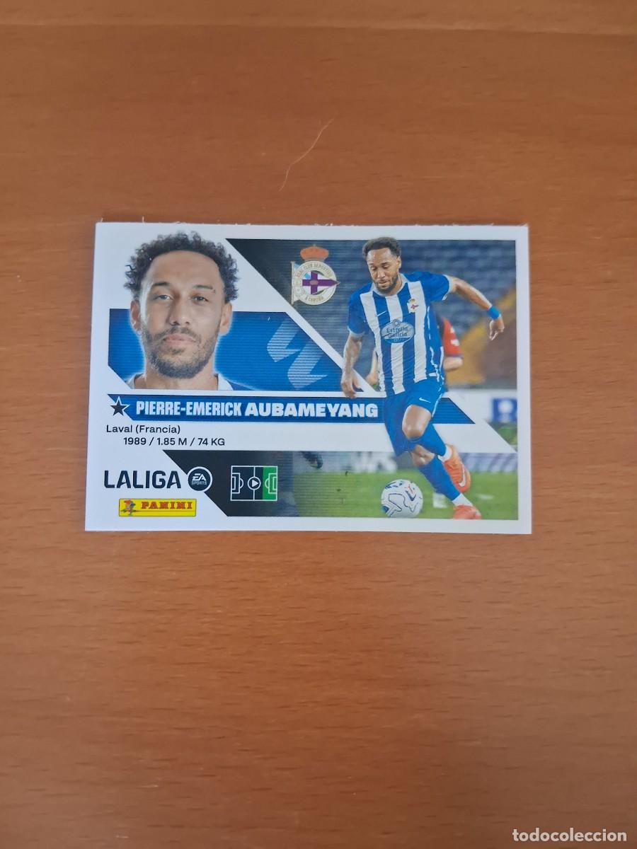 Cromos de f&uacute;tbol: Ediciones Este 2026 2027 26 27 Ultimos Fichajes RC Deportivo 12 Aubameyang