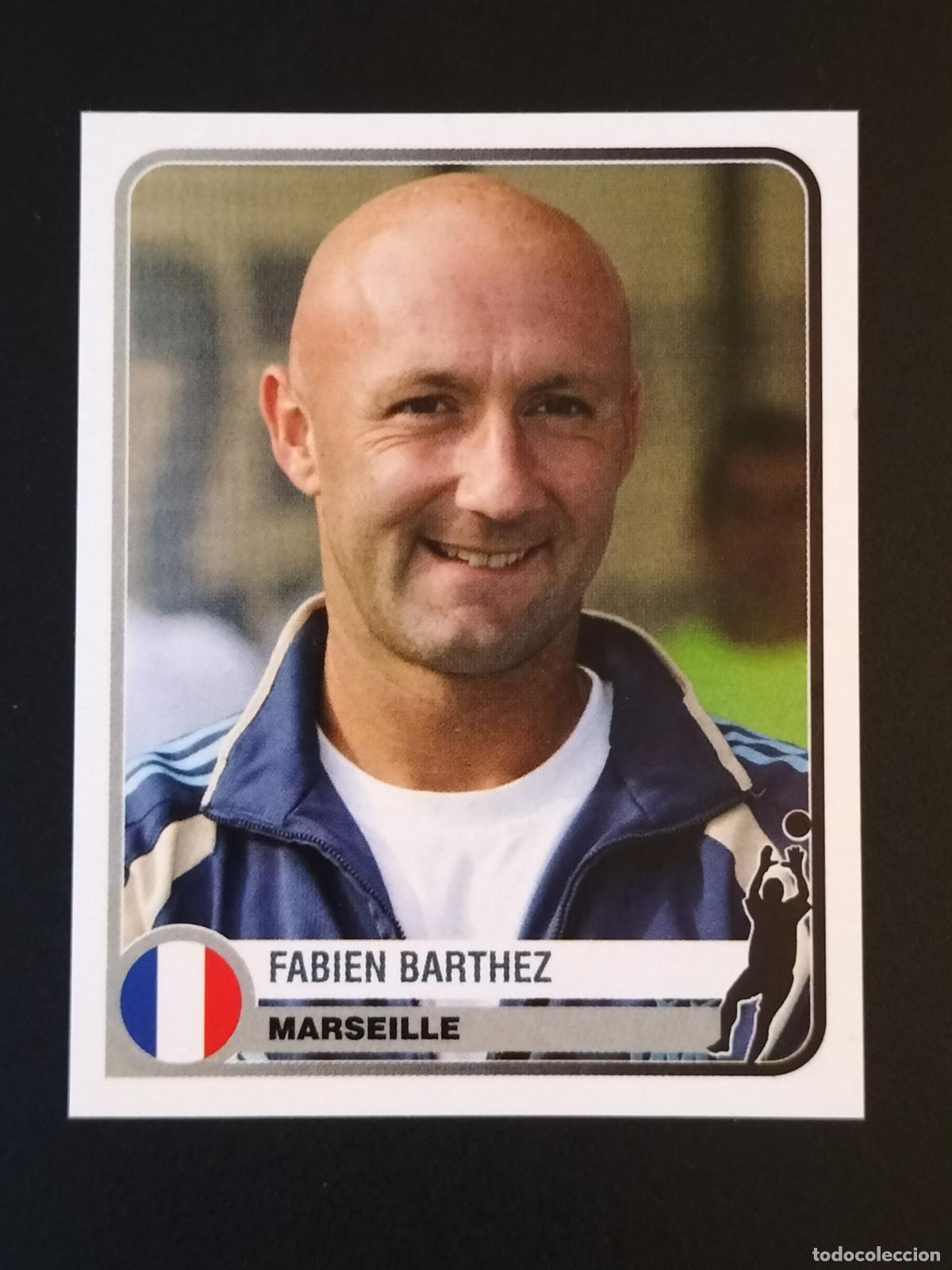 Cromos de Futebol: 231 FABIEN BARTHEZ OLYMPIQUE DE MARSEILLE STICKER CHAMPIONS OF EUROPE 1955 2005 2004 04 05 PANINI