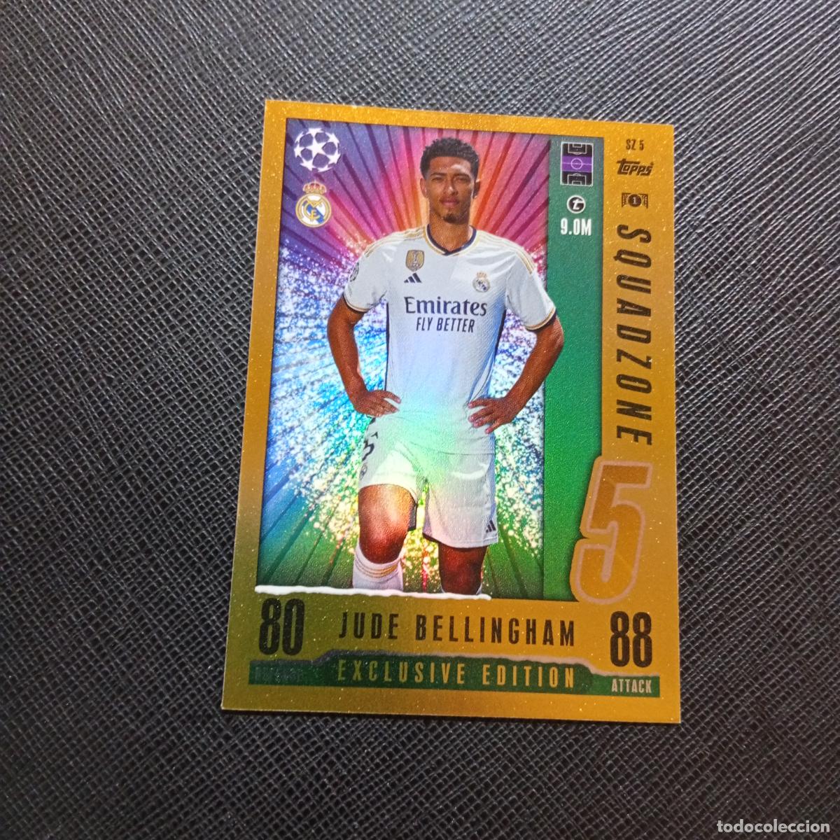 Cromos de f&uacute;tbol: BELLINGHAM REAL MADRID TOPPS MATCH ATTAX 2023 2024 FUTBOL 23 24 - A217 PG59 EXCLUSIVE EDITION