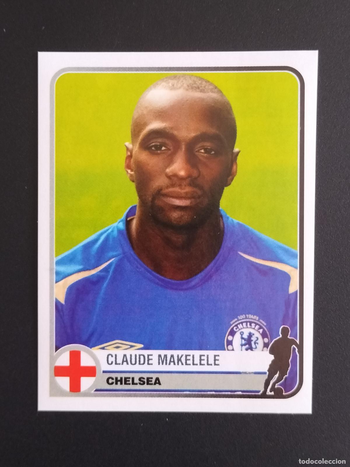 Cromos de f&uacute;tbol: 139 CLAUDE MAKELELE CHELSEA STICKER CHAMPIONS OF EUROPE 1955 2005 2004 04 05 PANINI