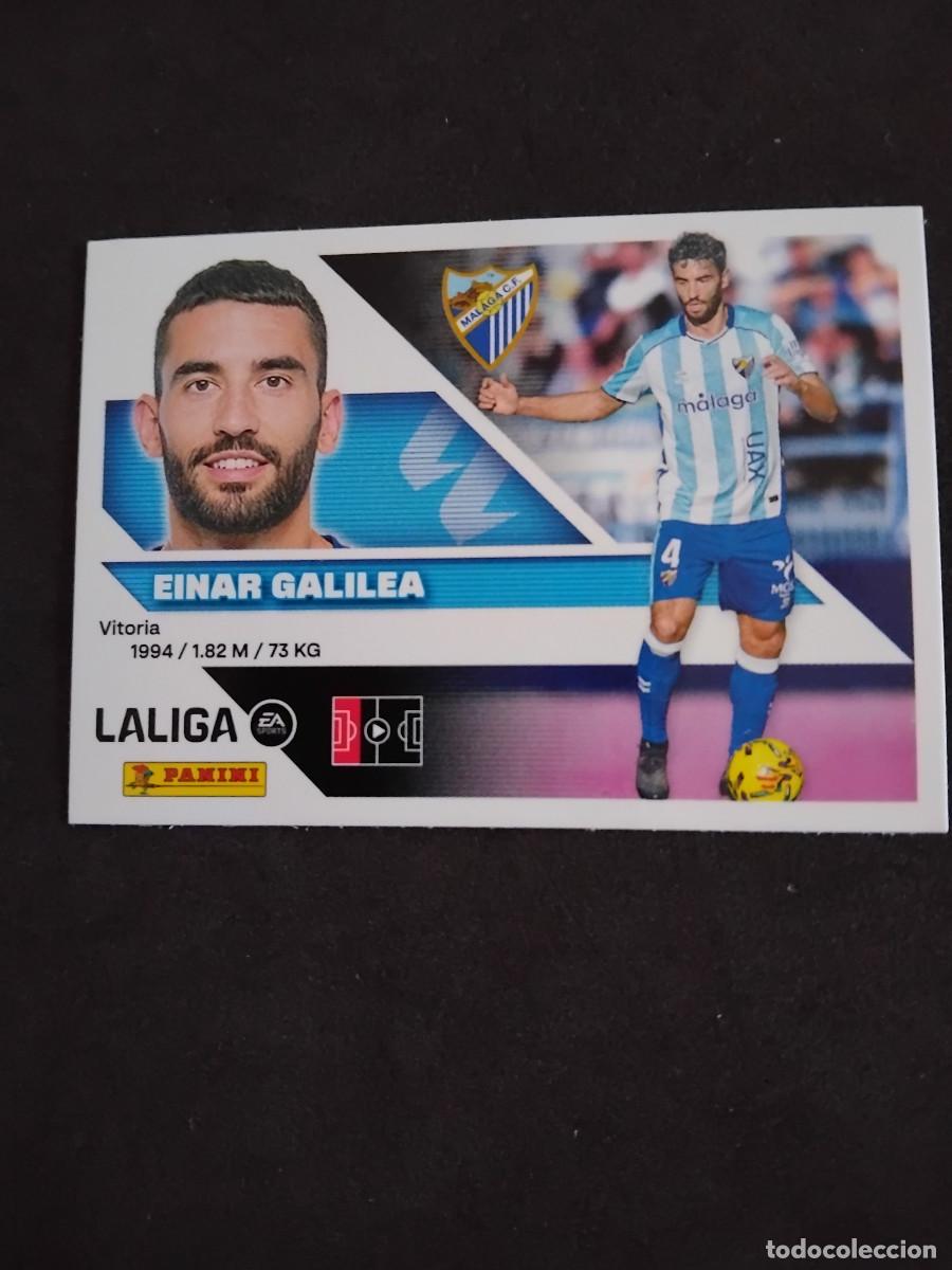 Cromos de f&uacute;tbol: EINAR GALILEA CON C&Oacute;DIGO M&Aacute;LAGA 8 - PANINI LIGA ESTE 2026-27 2026 2027 cromos futbol LaLiga STICKER