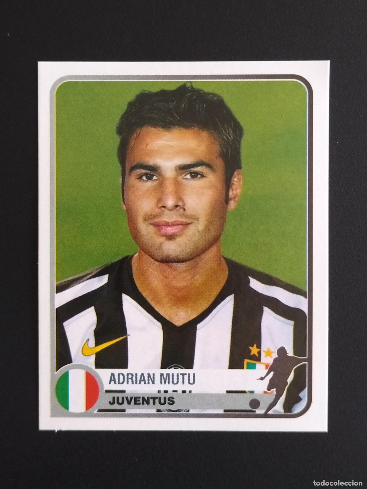Cartes &agrave; collectionner de Football: 177 ADRIAN MUTU JUVENTUS STICKER CHAMPIONS OF EUROPE 1955 2005 2004 04 05 PANINI