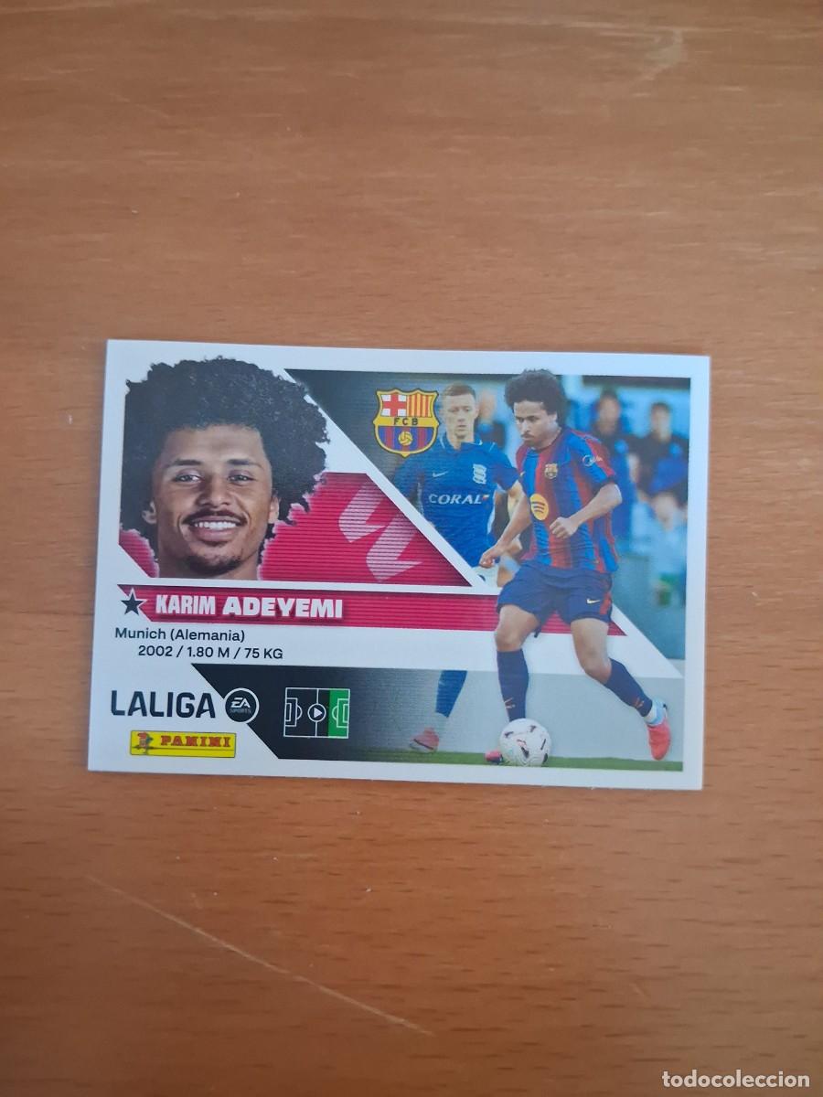 Cartes &agrave; collectionner de Football: Ediciones Este 2026 2027 26 27 Ultimos Fichajes FC Barcelona 19 Adeyemi