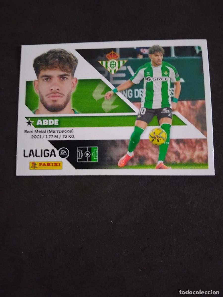 Cartes &agrave; collectionner de Football: ABDE CON C&Oacute;DIGO REAL BETIS 20 - PANINI LIGA ESTE 2026-27 2026 2027 cromos futbol LaLiga STICKER